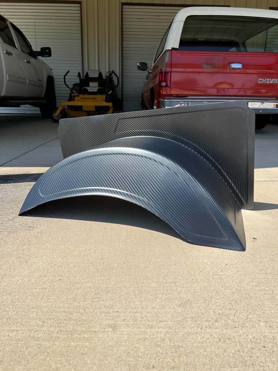 Passenger Side Inner Fender For 1975-1980 Chevy C10 - Action Crash 19823VY, Front Right Apron