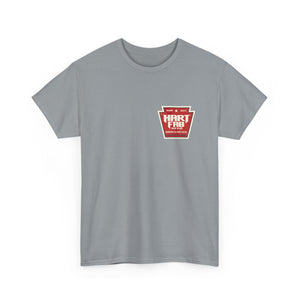 Hart fab Retro Logo Unisex Tee - Gilden Brand