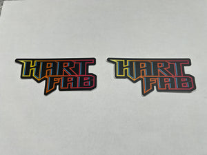Hart Fab Indy logo sticker