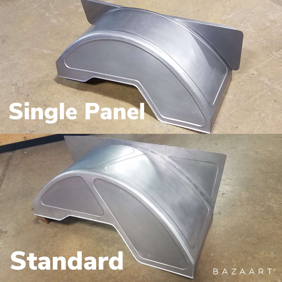 67-72 C-10 Inner Fenders for 22